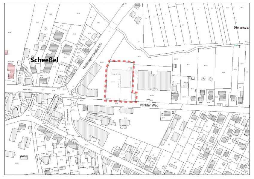 1. Änderung des Bebauungsplanes Nr. 46 Kerngebiet Ost Scheeßel 1100 600