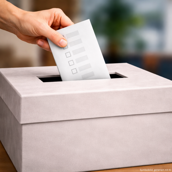 Wahlhelfer*innen für die Kommunalwahl am 13. September 2026 gesucht!