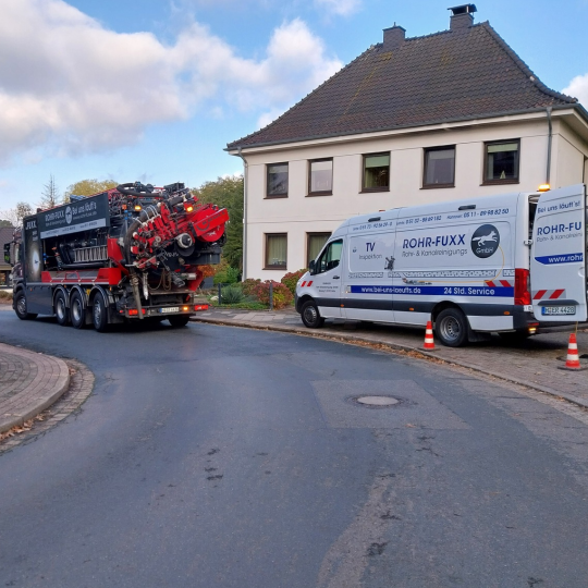 Kanalspülungen in Scheeßel bis zum 13.11.2026