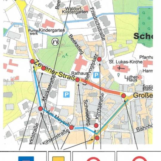Vollsperrung Zevener Straße