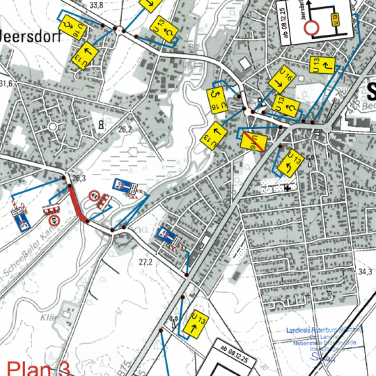 Vollsperrung K216 Westerholzer Straße 
