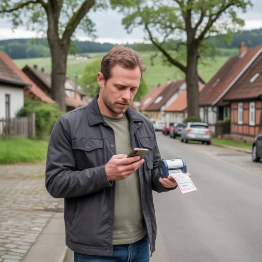 Digitalisierung der Überwachung des Ruhenden Verkehrs in der Gemeinde