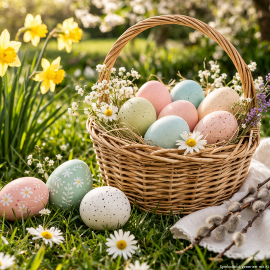 Die Gemeinde Scheeßel wünscht schöne Osterfeiertage!