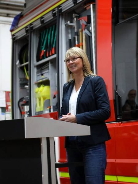 Übergabe des neuen HLF 20 an die Ortsfeuerwehr